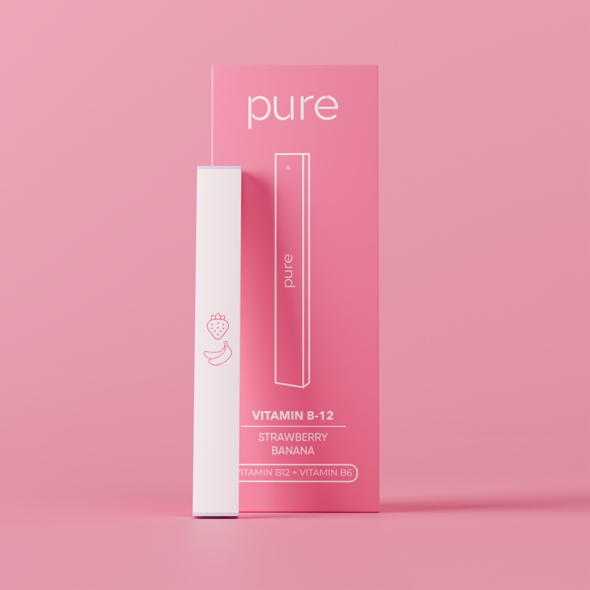 Pure Vape Vitamin B12 Berry Mint Pods | B12 Vape Pods, 2-pack Strawberry Fields - Vitamin B12 Pen | Inhale Health Pure Vape Vitamin B12 Berry Mint Pods | B12 Vape Pods, 2-pack Strawberry Fields - Vitamin B12 Pen | Inhale Health